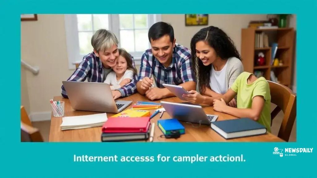 Internet subsidy for school families: A game changer