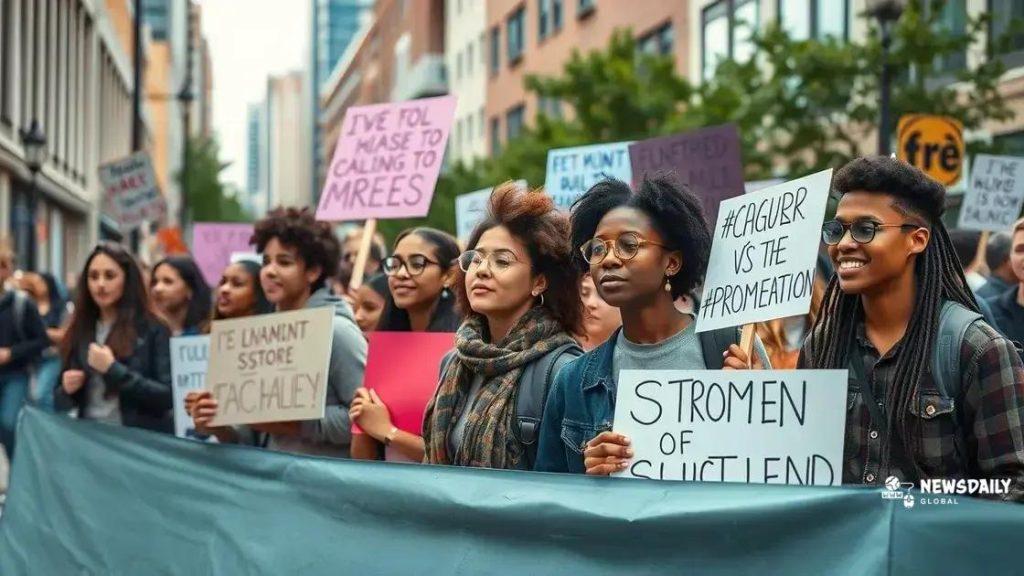 Rising influence of student activism in social change
