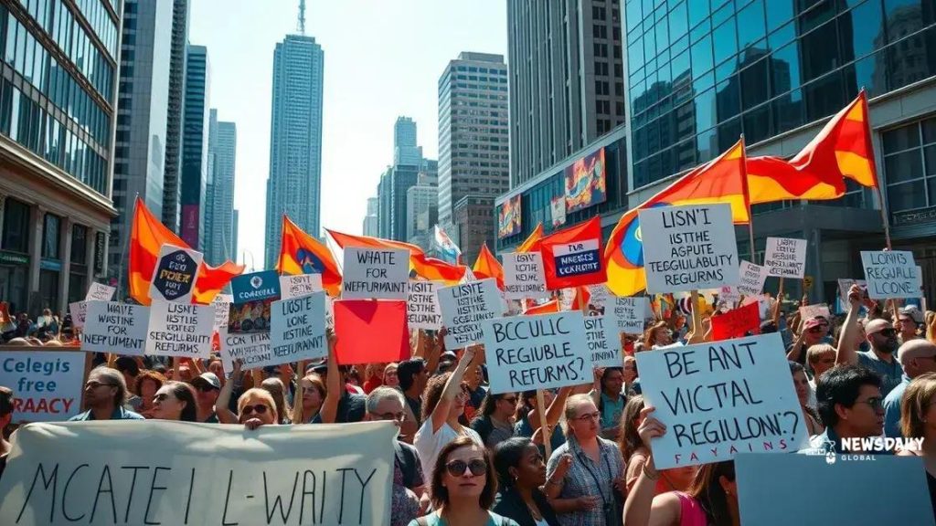 Demonstrations over tech oversight policies: Why it matters