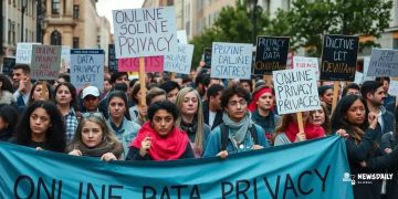 Protests defending online data privacy: an urgent movement
