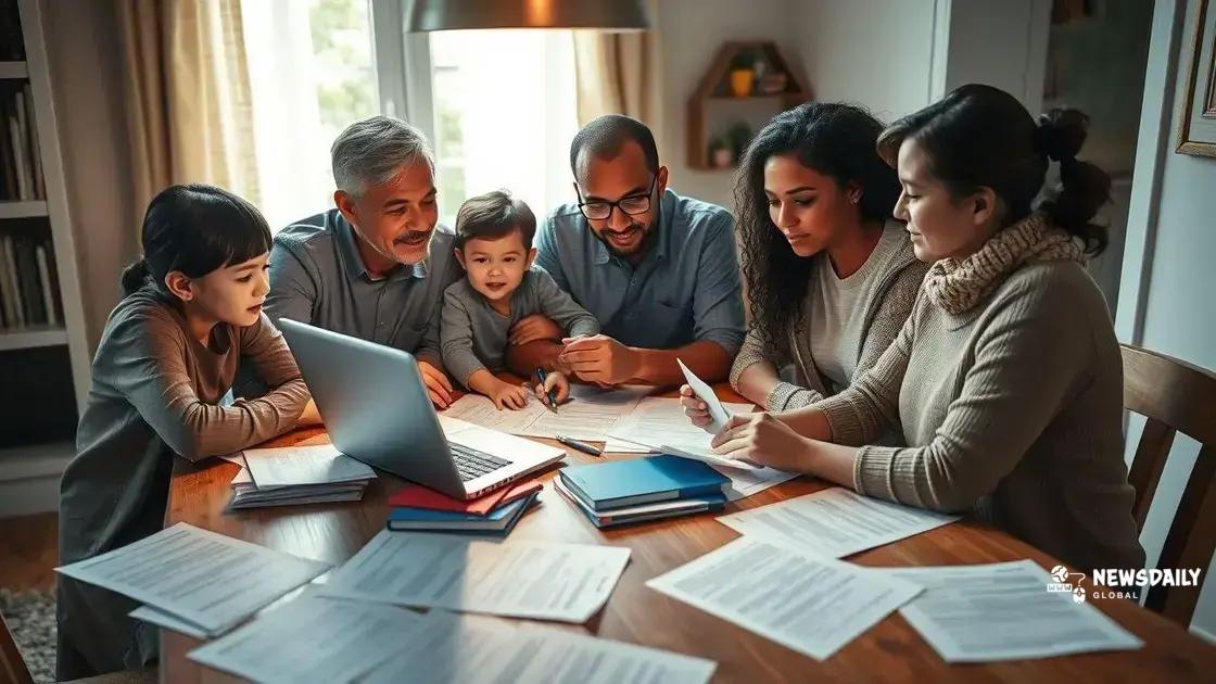 How to apply for family aid