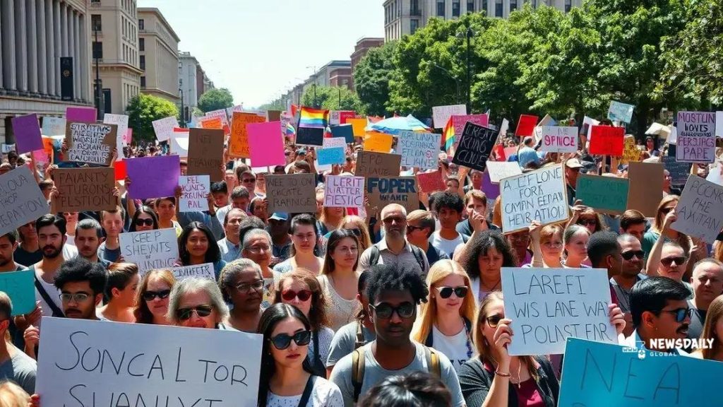 April 2025 public demonstrations: What to expect