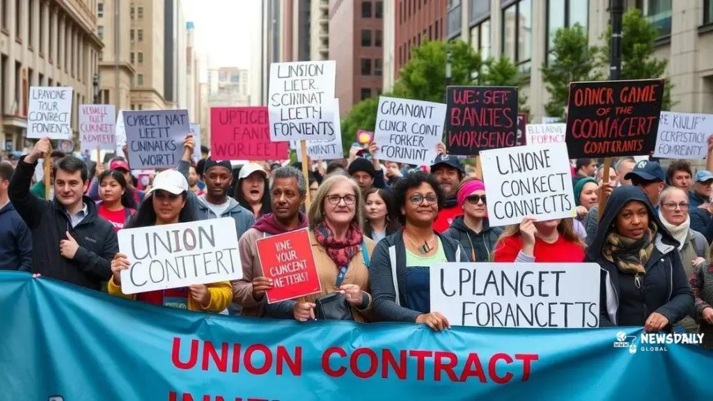 Union contract dispute rallies: what you need to know