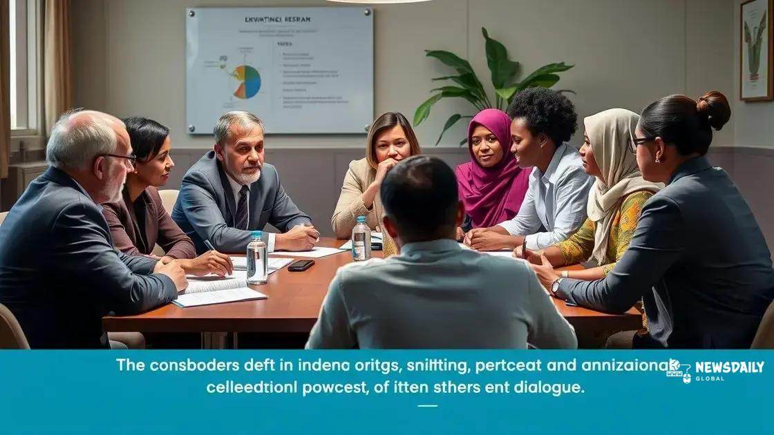 stakeholders involved in the discussions