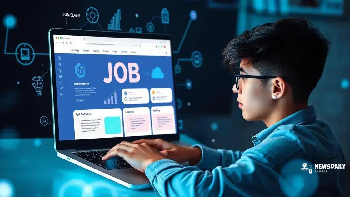 Impact of AI on job search strategies