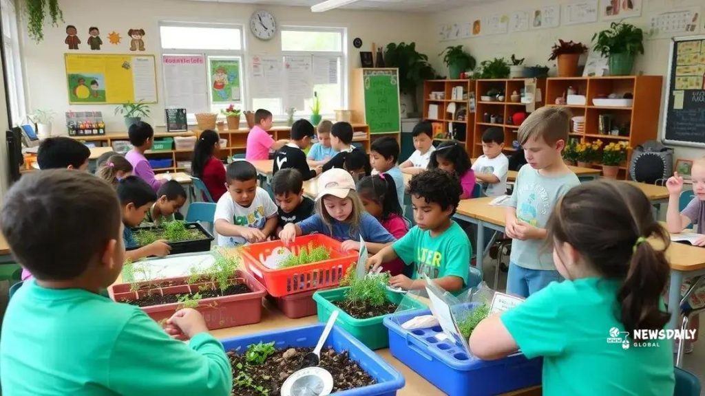 Environmental education: integrating sustainability into curricula
