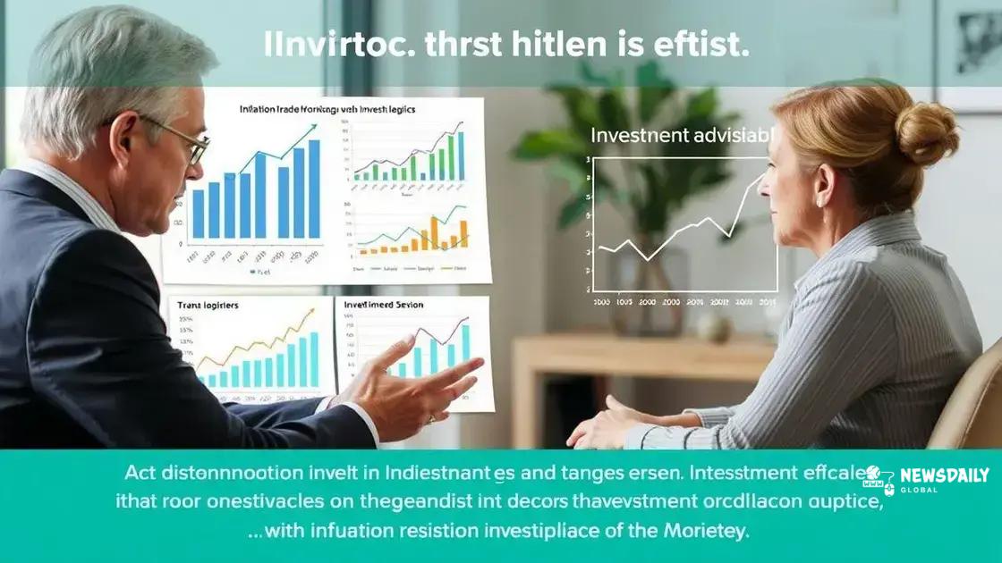 Investment strategies to counter inflation