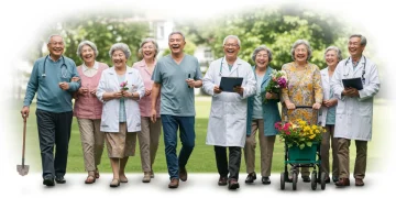 Seniors enjoying an active, healthy lifestyle, symbolizing robust Medicare Advantage coverage in 2026.