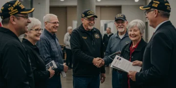 Diverse group of US veterans benefiting from new VA services in 2026